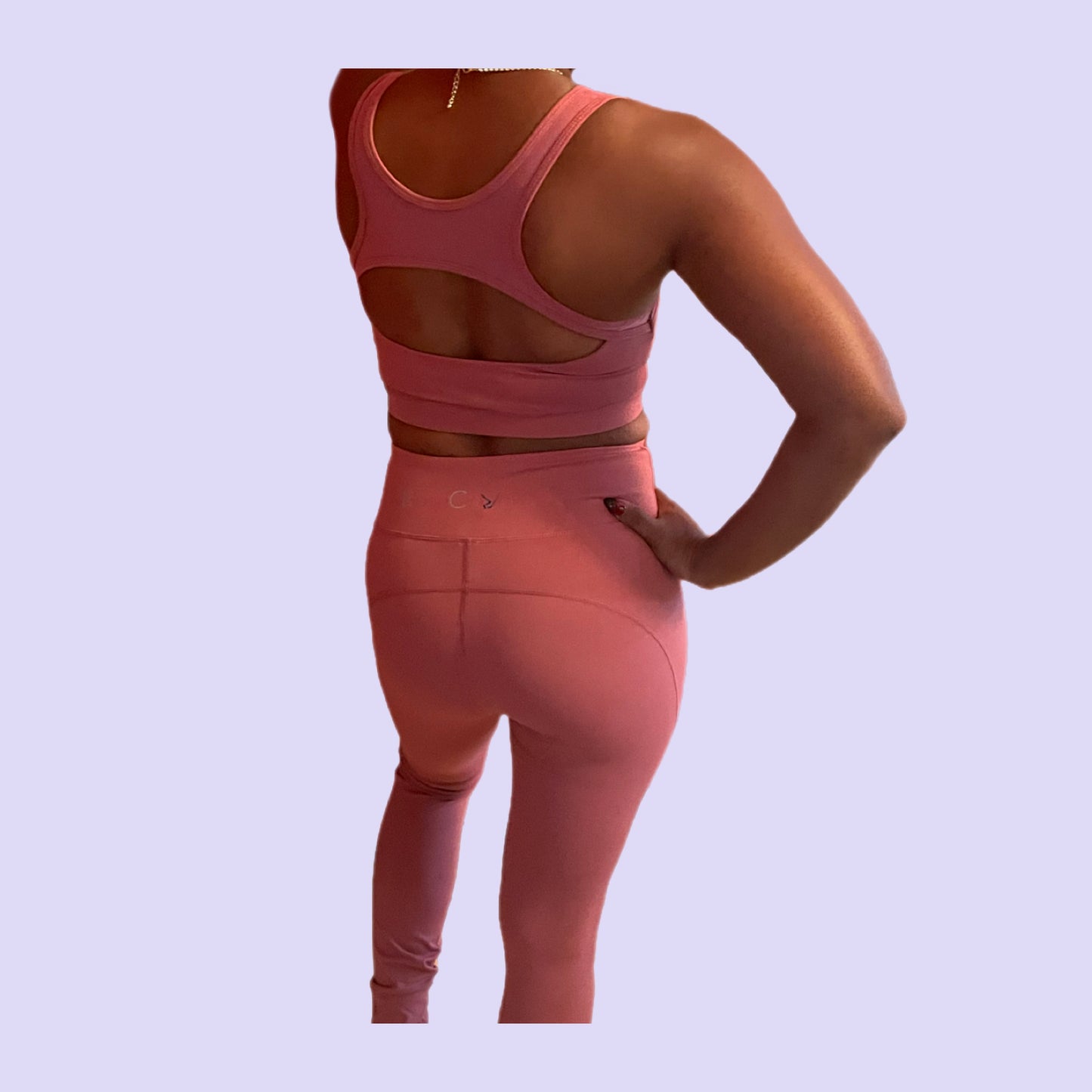 Rose Pink Yoga Pants
